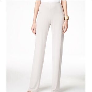 Alfani Women's Wide Leg Pants NWT- Cream/Grey